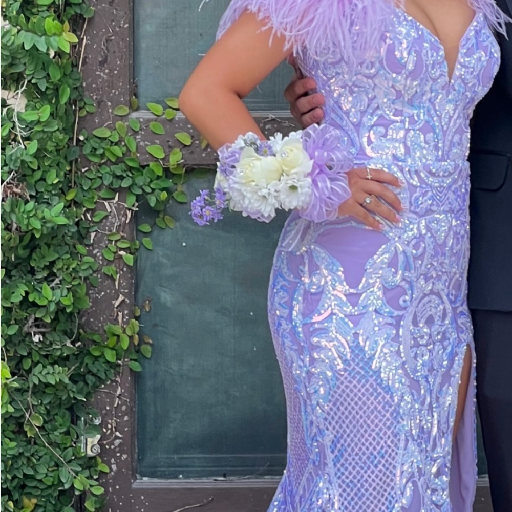 Prom dress only worn once. Original price $800 - Picture 4 of 4